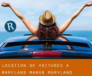 Location de Voitures à Maryland Manor (Maryland)