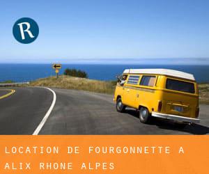 Location de Fourgonnette à Alix (Rhône-Alpes)