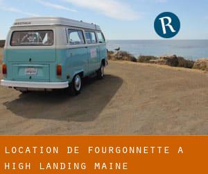 Location de Fourgonnette à High Landing (Maine)