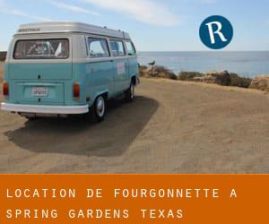 Location de Fourgonnette à Spring Gardens (Texas)