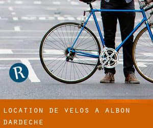 Location de Vélos à Albon-d'Ardèche