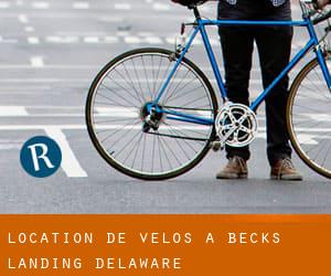 Location de Vélos à Becks Landing (Delaware)