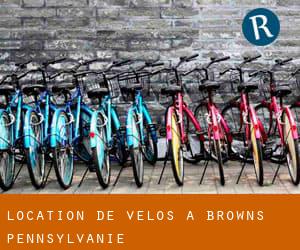 Location de Vélos à Browns (Pennsylvanie)