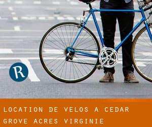 Location de Vélos à Cedar Grove Acres (Virginie)