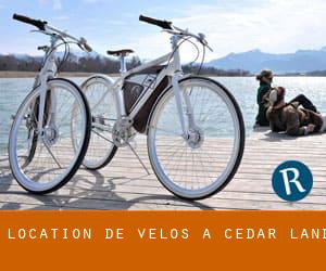 Location de Vélos à Cedar Land