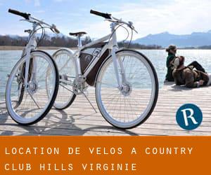 Location de Vélos à Country Club Hills (Virginie)