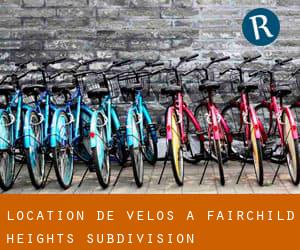 Location de Vélos à Fairchild Heights Subdivision