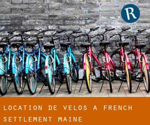 Location de Vélos à French Settlement (Maine)
