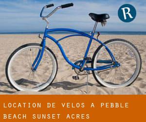 Location de Vélos à Pebble Beach Sunset Acres