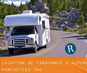 Location de Caravanes à Alpine Ranchettes Two