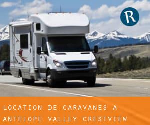 Location de Caravanes à Antelope Valley-Crestview