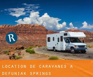 Location de Caravanes à DeFuniak Springs