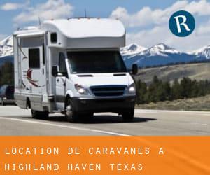 Location de Caravanes à Highland Haven (Texas)