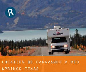 Location de Caravanes à Red Springs (Texas)