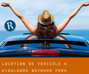 Location de véhicule à Highlands-Baywood Park