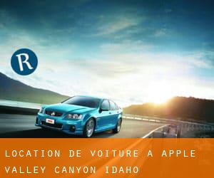 location de voiture à Apple Valley (Canyon, Idaho)