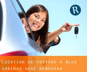 location de voiture à Blue Springs (Gage, Nebraska)