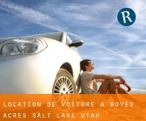 location de voiture à Boyes Acres (Salt Lake, Utah)