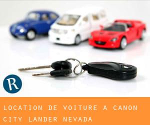 location de voiture à Canon City (Lander, Nevada)