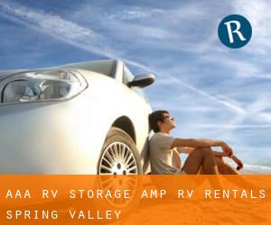 AAA RV STORAGE & Rv RENTALS (Spring Valley)