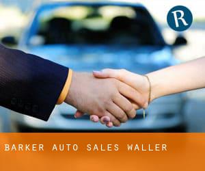 Barker Auto Sales (Waller)
