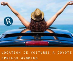 Location de Voitures à Coyote Springs (Wyoming)