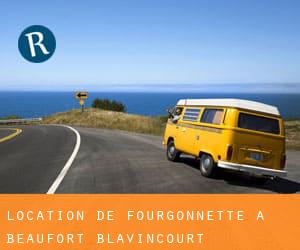 Location de Fourgonnette à Beaufort-Blavincourt