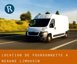 Location de Fourgonnette à Beaune (Limousin)