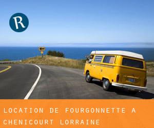 Location de Fourgonnette à Chenicourt (Lorraine)