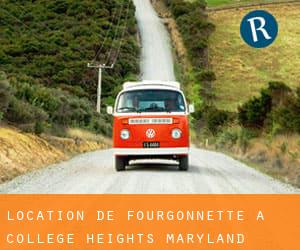 Location de Fourgonnette à College Heights (Maryland)