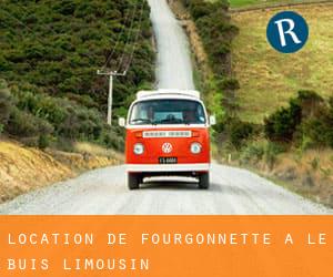 Location de Fourgonnette à Le Buis (Limousin)