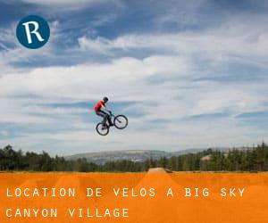 Location de Vélos à Big Sky Canyon Village