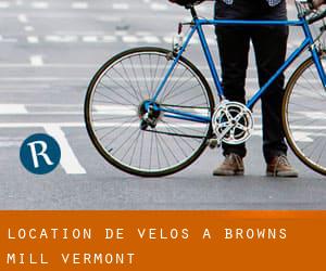 Location de Vélos à Browns Mill (Vermont)