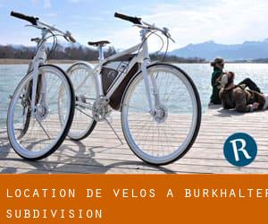 Location de Vélos à Burkhalter Subdivision