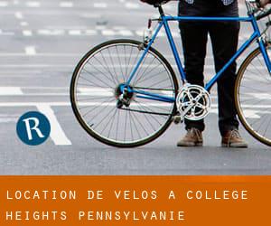 Location de Vélos à College Heights (Pennsylvanie)