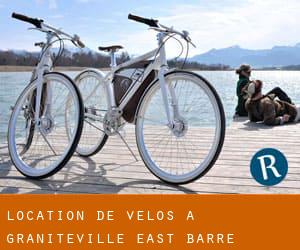 Location de Vélos à Graniteville-East Barre
