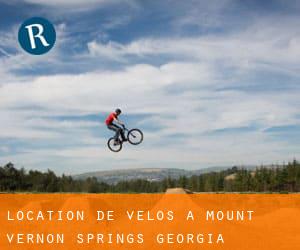 Location de Vélos à Mount Vernon Springs (Georgia)