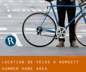 Location de Vélos à Romsett Summer Home Area