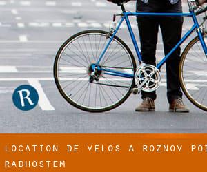 Location de Vélos à Rožnov pod Radhoštěm