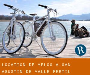 Location de Vélos à San Agustín de Valle Fértil