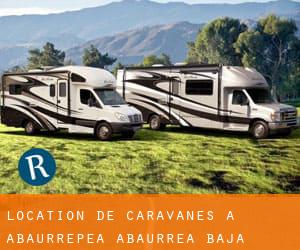Location de Caravanes à Abaurrepea / Abaurrea Baja