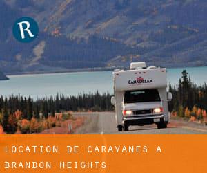 Location de Caravanes à Brandon Heights