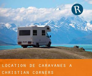 Location de Caravanes à Christian Corners