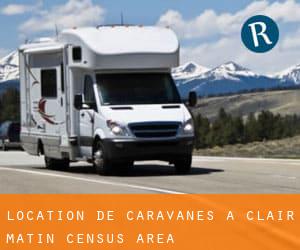 Location de Caravanes à Clair-Matin (census area)