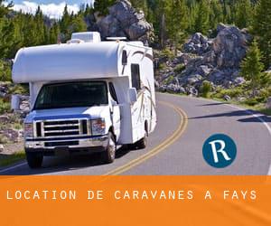 Location de Caravanes à Fays