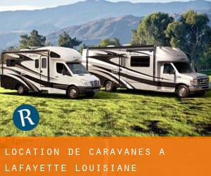 Location de Caravanes à Lafayette (Louisiane)