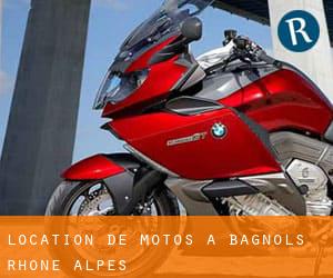 Location de Motos à Bagnols (Rhône-Alpes)
