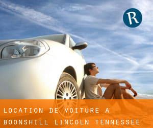 location de voiture à Boonshill (Lincoln, Tennessee)