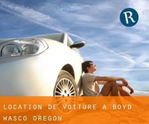 location de voiture à Boyd (Wasco, Oregon)