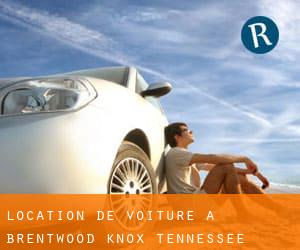 location de voiture à Brentwood (Knox, Tennessee)